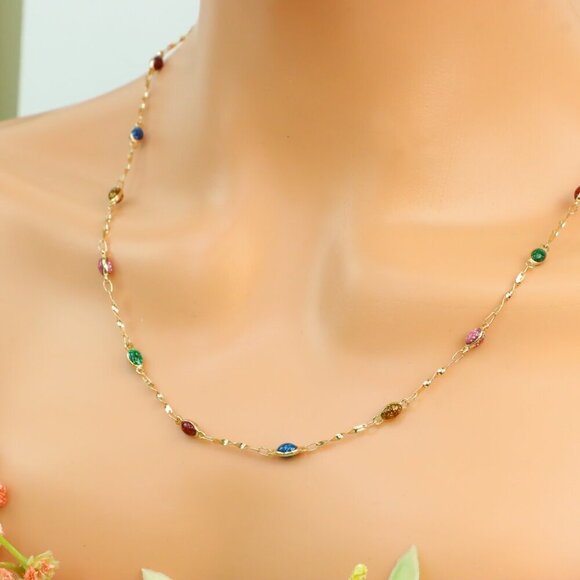 "New Beautiful Design Necklace Chain for Women/Girls, Gift, N869 - Picture 5 of 10